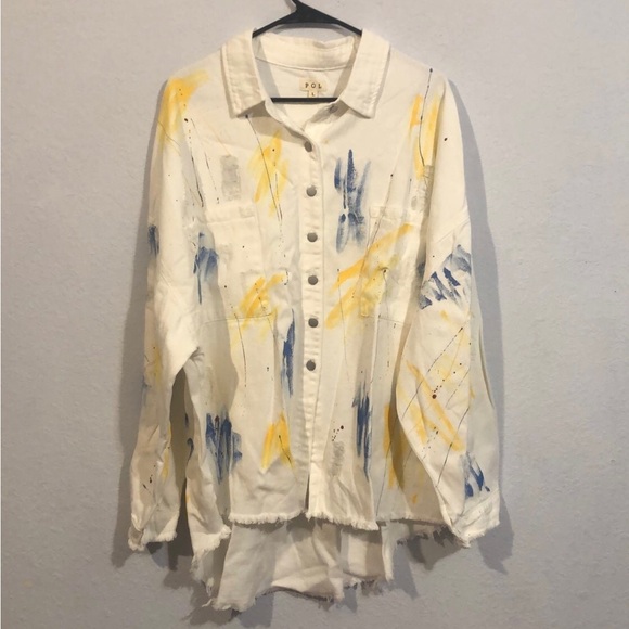 POL Paint Splattered Jacket - Picture 2 of 7